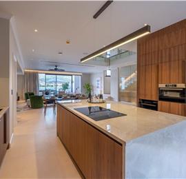 Selection of 5 bedroom seafront villas with heated pool on Ciovo near Trogir, sleeps 10